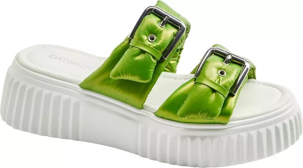 White High Heel Slide Sandals, , large image number 7