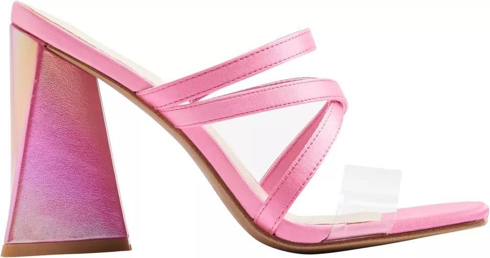 Pink Strapped Mule, , large image number 1