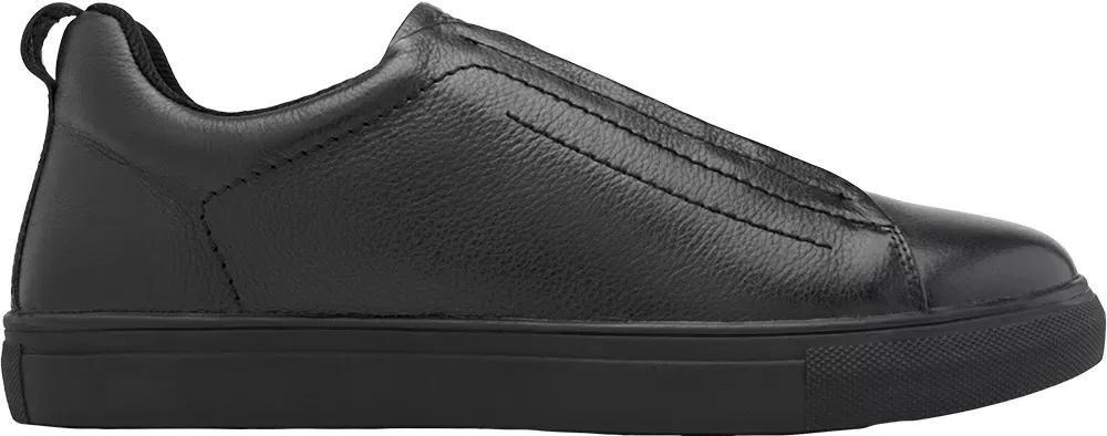 Black Lace-Less Shoes, , large image number 1