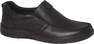 Claudio Conti - Black Leather Slip On Formal Shoes