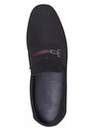 Claudio Conti - Black Siyah Leather Slip On Loafers