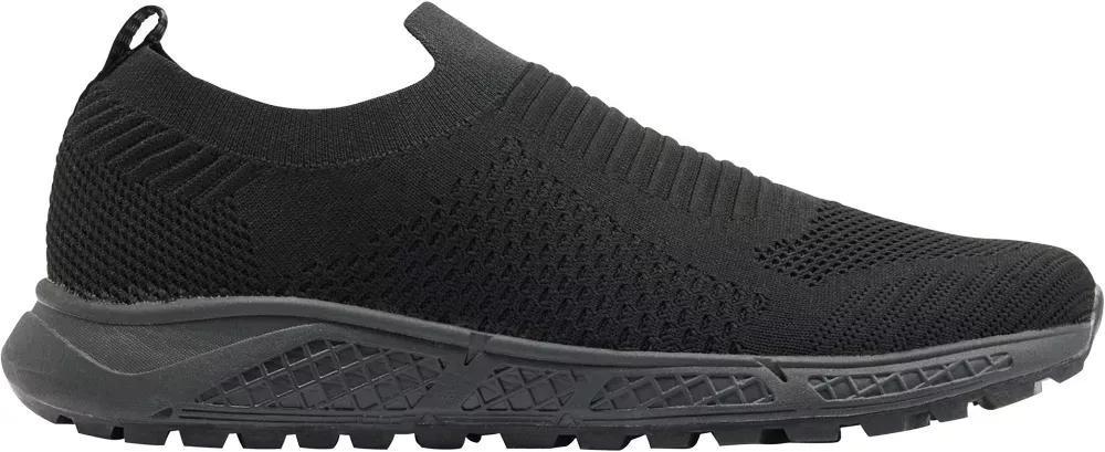 Black Casual Slip-On Sneakers, , large image number 2