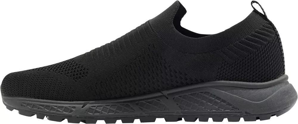 Black Casual Slip-On Sneakers, , large image number 3