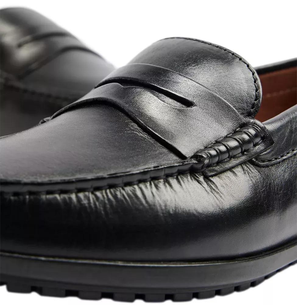Black Leather Loafer, , large image number 6