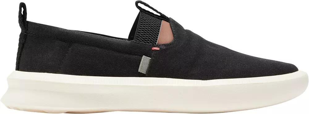 Black Canvas Casual Slip-On, , large image number 1