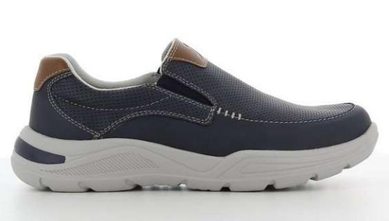 Blue Casual Slip-On Shoes, , medium