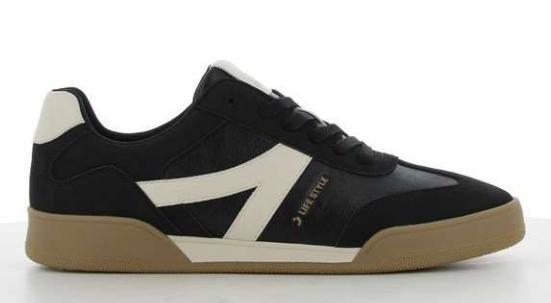 Black Vintage Style Sneakers, , medium