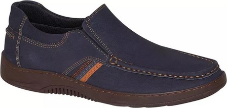 Claudio Conti - Navy Braver Slip-Ons Loafer