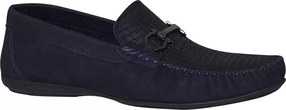 Navy Bottega Veneta Loafer, , large image number 0