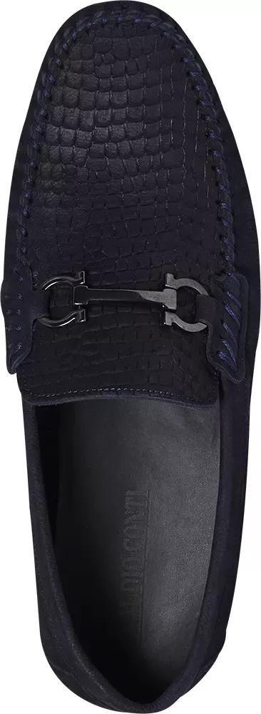Navy Bottega Veneta Loafer, , large image number 1