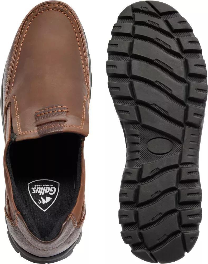 Brown Gallus Slip-Ons Shoes, , large image number 4