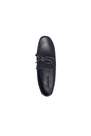 Claudio Conti - Navy Blue Perforated Leather Loafers, Men