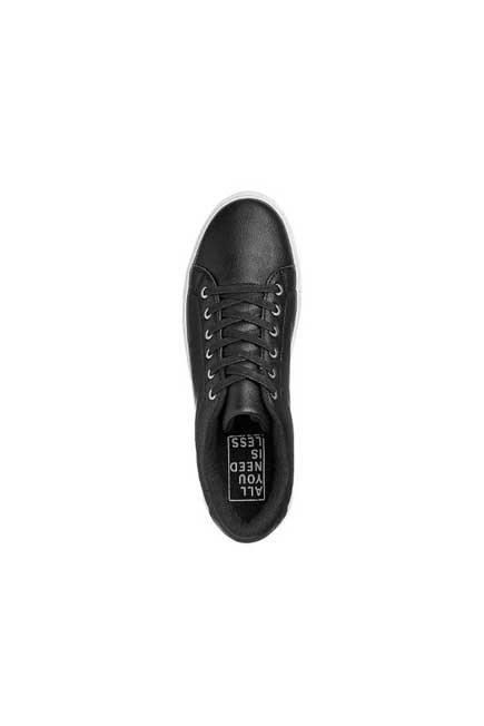 Black Casual Sneakers, , large image number 1