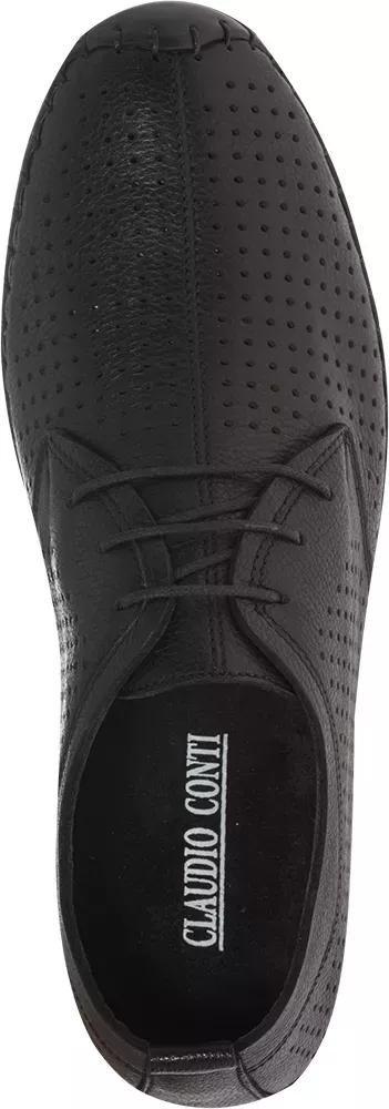 Black Casual Lace-Ups Shoes, , large image number 1