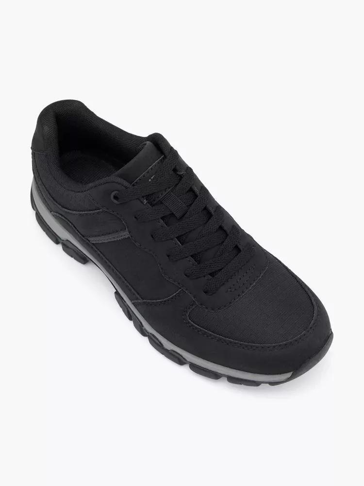 Black Flat Shoes, , large image number 1