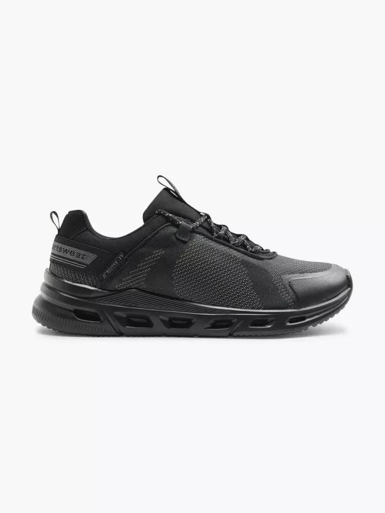 Black Walking Lace-Ups Shoes, , large image number 0