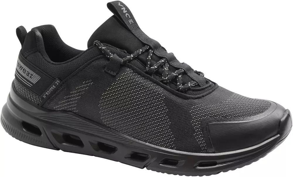 Black Walking Lace-Ups Shoes, , large image number 1
