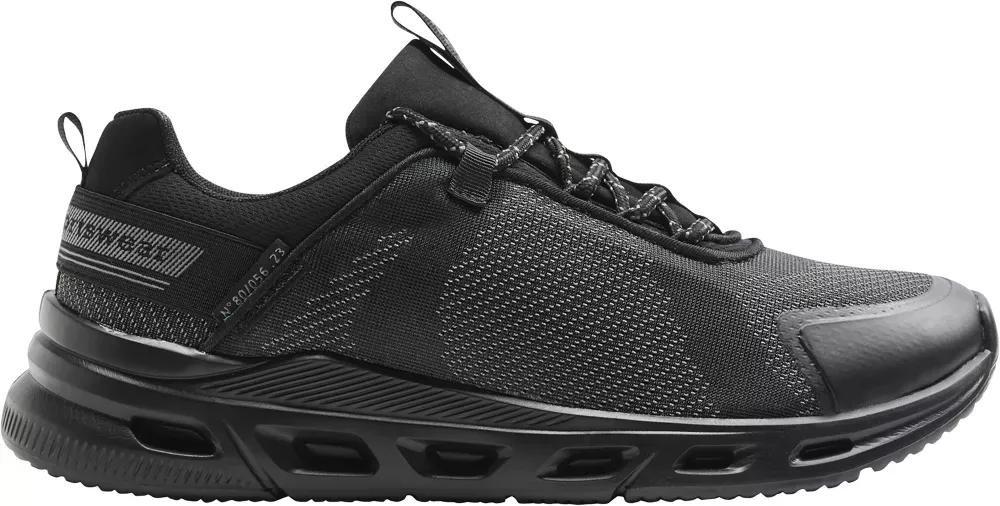 Black Walking Lace-Ups Shoes, , large image number 2