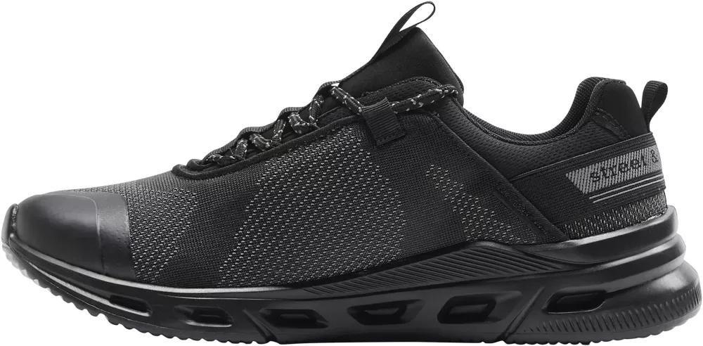 Black Walking Lace-Ups Shoes, , large image number 3