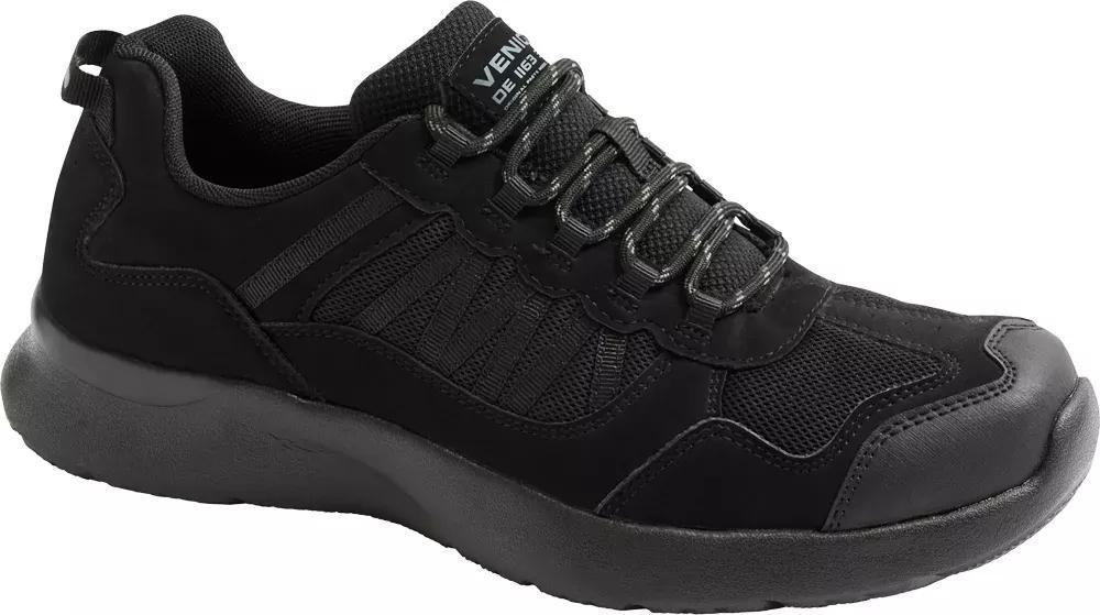 Black Casual Lace-Ups Shoes, , large image number 1