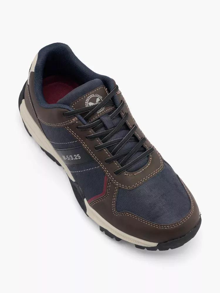 Brown Lace-Up Sneaker, , large image number 1