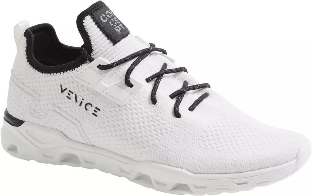 White Lace-Ups Walking Sneakers, , large image number 1