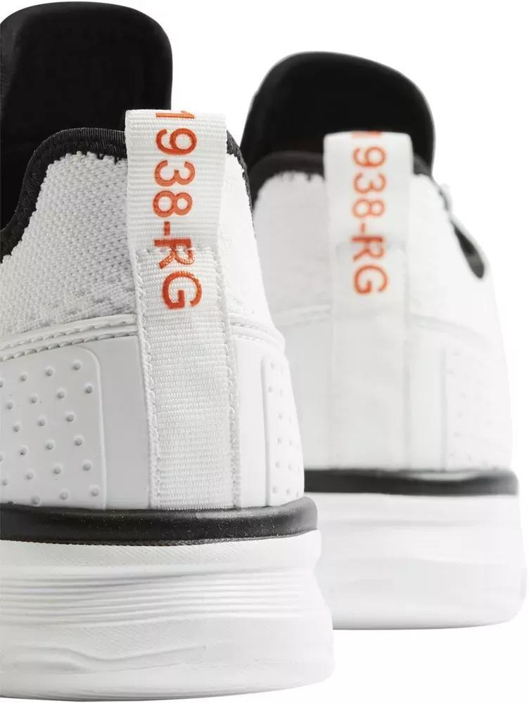 White Lace-Ups Walking Sneakers, , large image number 5