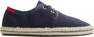 VNCE - Navy Lace-Ups Sailor Knit Trainers
