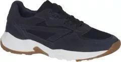 Blue Leather Casual Lace-Ups Sneaker, , large image number 0