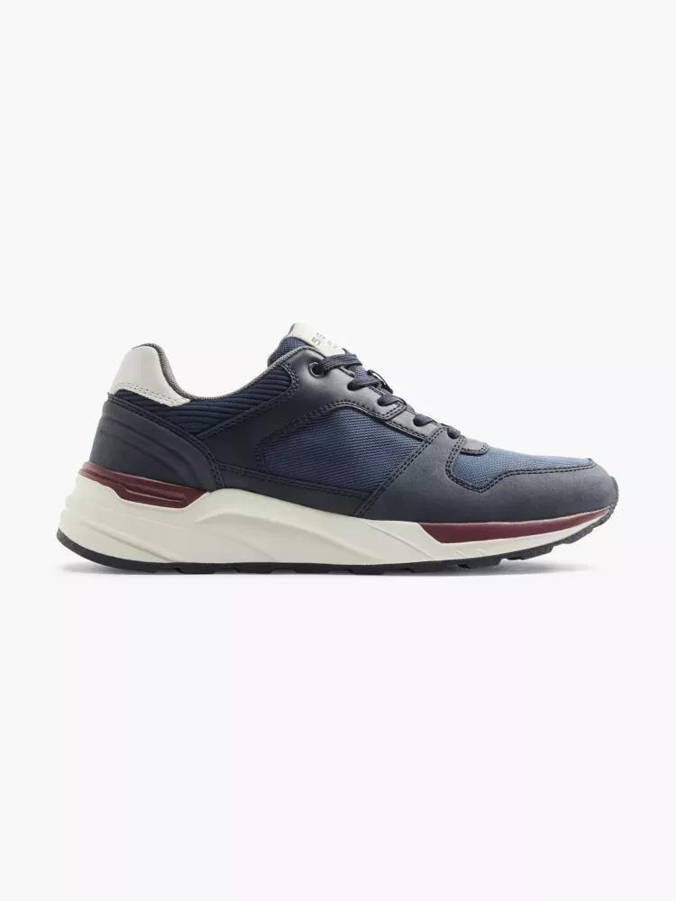 Navy Venice Casual Lace-Ups Shoes, , large image number 0