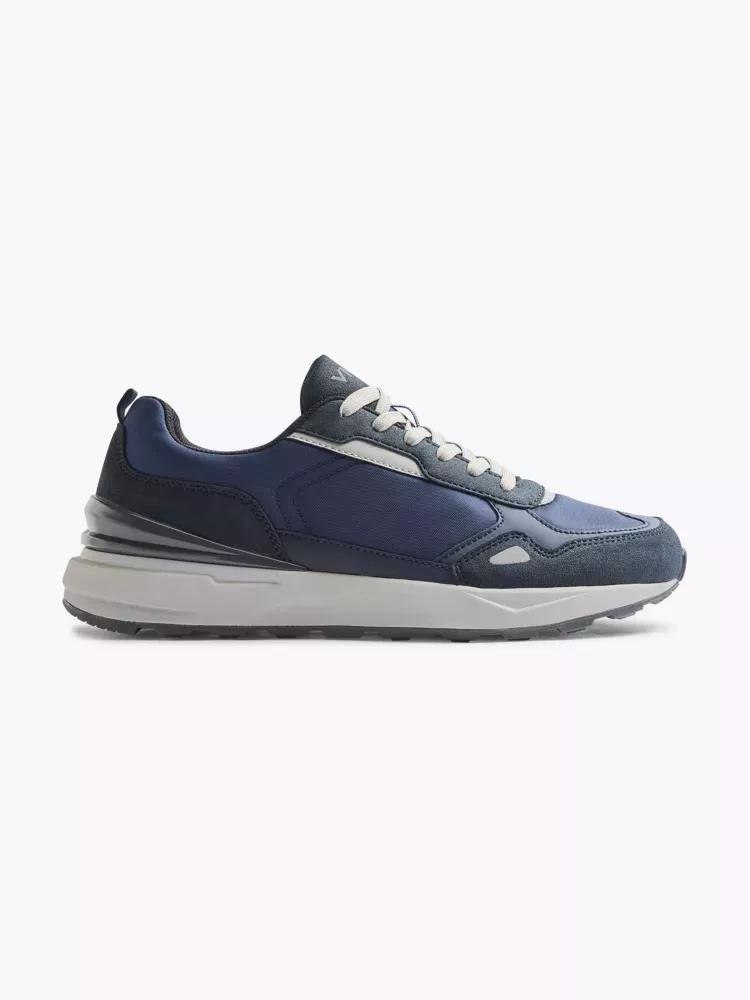Navy Venice Casual Lace-Ups Shoes, , large image number 0