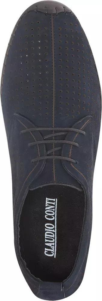 Navy Casual Lace-Ups Shoes, , large image number 1