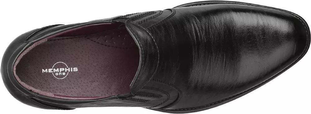 Black Formal Slip-On Shoes, , large image number 2