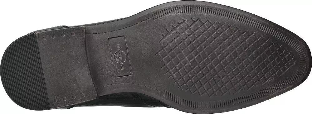 Black Formal Slip-On Shoes, , large image number 3