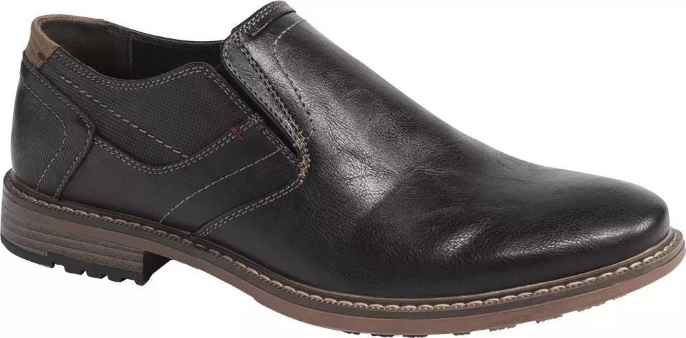 Black Formal Slip-Ons Loafers, , large image number 1