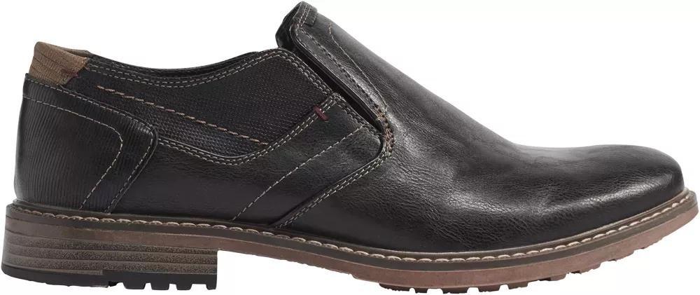 Black Formal Slip-Ons Loafers, , large image number 2