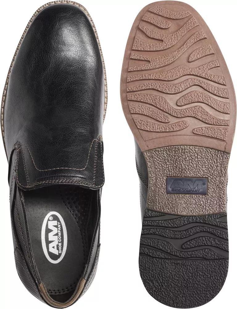 Black Formal Slip-Ons Loafers, , large image number 4
