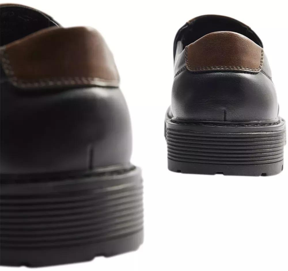 Black Formal Slip-Ons Loafers, , large image number 5