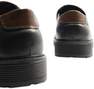AM SHOE - Black Formal Slip-Ons Loafers