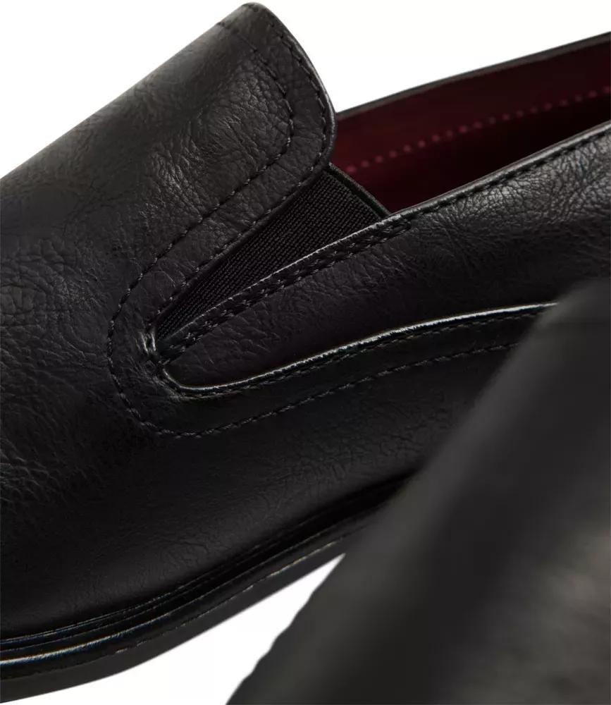 Black Formal Slip-Ons Shoes, , large image number 6