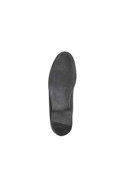 Black Leather Loafers With Tassels, Men, , large image number 3
