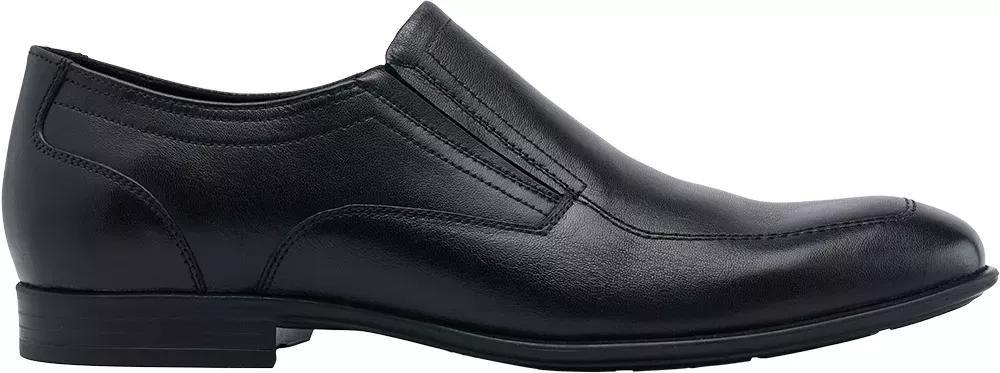 Black Lace-Less Formal Shoes, , large image number 1