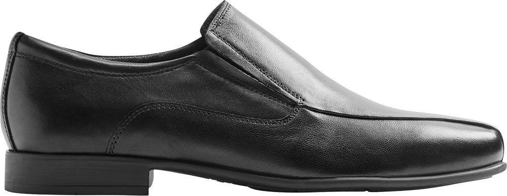 Black Leather Formal Shoes, , large image number 2