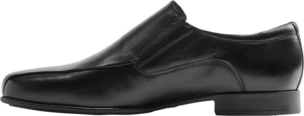 Black Leather Formal Shoes, , large image number 3