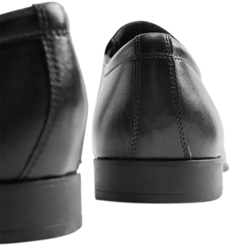 Black Leather Formal Shoes, , large image number 5