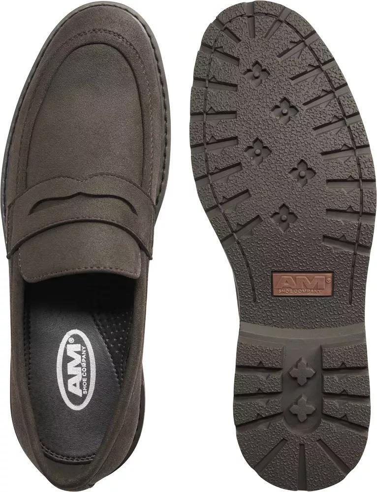Brown Formal Slip-Ons Shoes, , large image number 4