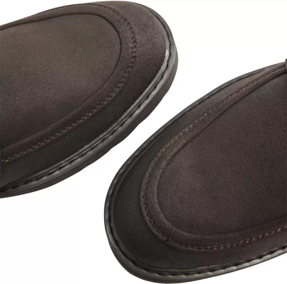 Brown Formal Slip-Ons Shoes, , large image number 6
