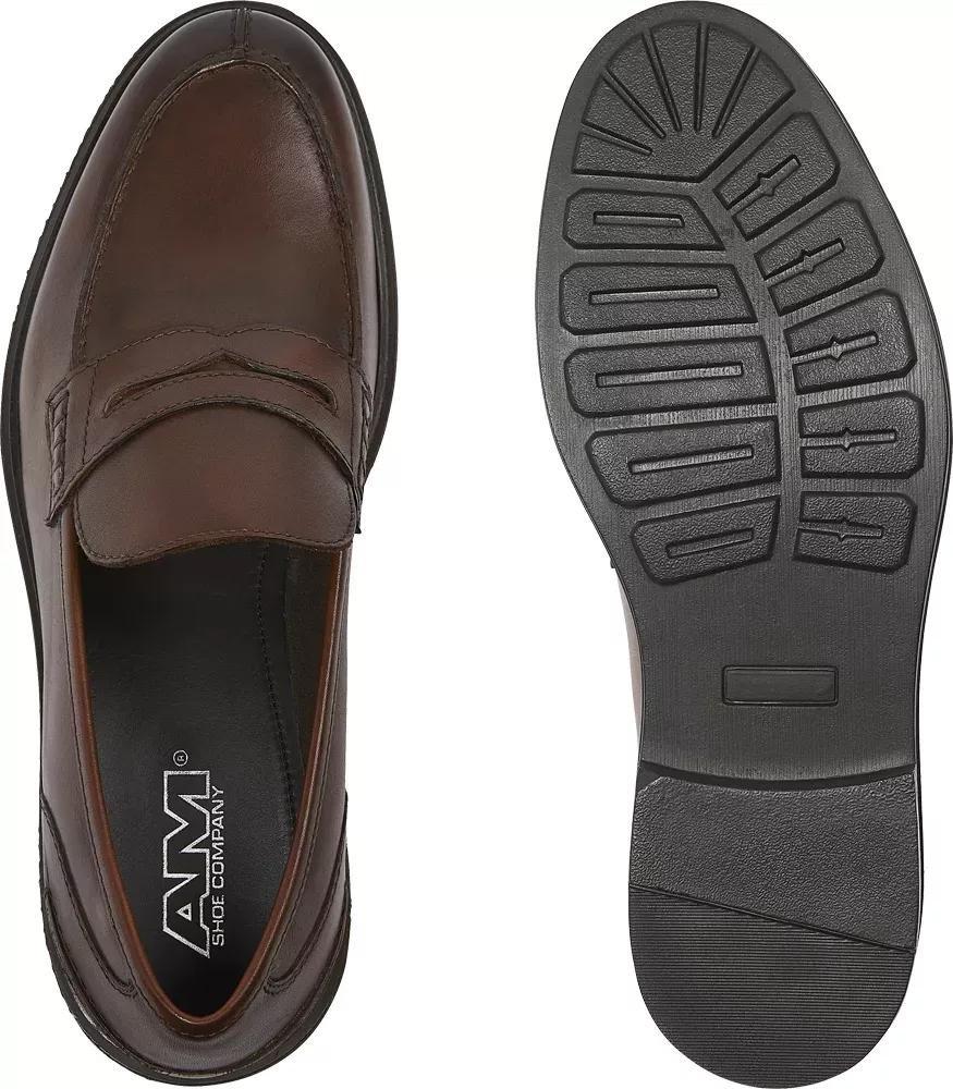 Cognac Formal Slip-Ons Shoes, , large image number 4