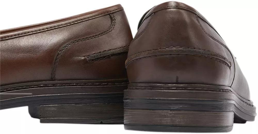 Cognac Formal Slip-Ons Shoes, , large image number 5