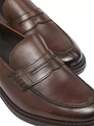 AM SHOE - Cognac Formal Slip-Ons Shoes